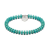 Outlet Turquoise Disco Silver Bracelet