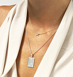 Gala Personalised Special Date Silver Necklace