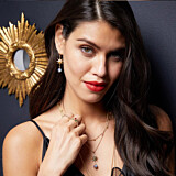 Wish Upon A Star Labradorite Gold Plated Earrings