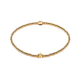 Silhouette Gold Plated Bracelet Stack