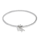 Santeenie Duo Silver Bracelet Stack