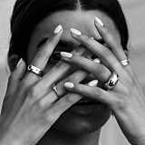 NU & MII Dome Silver Ring