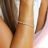 Milan Aster Silver Charm Bracelet