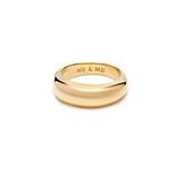 NU & MII Chloe Gold Plated Ring