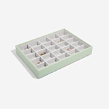 Stackers Sage Green Classic Set of 3 Jewellery Box
