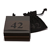 42 Men's Braided Silver Ring