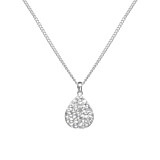 Creation Teardrop Silver Necklace - Preserve and Cherish