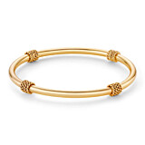 Treasure Island Gold Plated Bracelet Stack