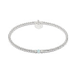 Aster Silver Bracelet - Ocean Agate