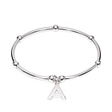 Sama My Guardian Angel Bracelet Stack - Sterling Silver 
