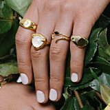 Outlet NU & MII Tusk Gold Ring