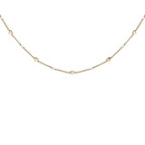 Outlet Tiny Heart Pearl Gold Necklace