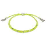 Neon Yellow Silver Stack