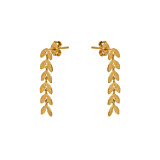 Outlet NU & MII Flora Gold Plated Earrings