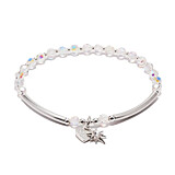 Harper Star Silver  Charm Bracelet - Choice of Crystal