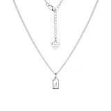Personalised Tag Silver Necklace