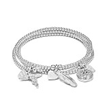 Bliss Silver Bracelet Stack