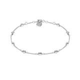 Myriad of Hearts Silver Charm Bracelet