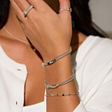 Winter Mirage Silver Bracelet