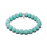NU & MII Amazonite Silver Bracelet
