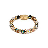 Shimmer Gold-Plated Crystal Ring