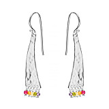 Harlequin Silver Earrings