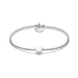 Hearts of Love Bracelet Stack - Sterling Silver 