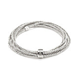 Lucki Silver Looped Bracelet