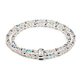 Blisski Silver Bracelet - Clear Crystal AB