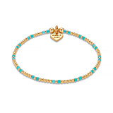 Serasi Neon Gold Plated Bracelet - Choice of Colour