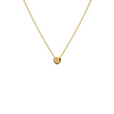 Outlet Tiny Boxed Heart Gold Plated Necklace