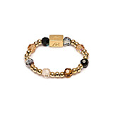 Mirage Gold-Filled Crystal Ring