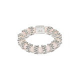 Mini Ria Rose Silver Ring