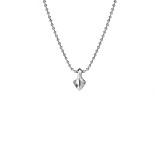 42 Men's Spear Head Silver Necklace
