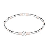 Sweet Pea Silver Bracelet - Daisy Charm