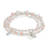 Fiore Silver Bracelet Stack