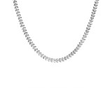 NU & MII Flora Silver Necklace