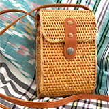 Belle Wicker Cross Body Bag - Choice of Colour