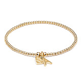 Santeenie Duo Gold Plated Bracelet Stack