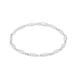 Outlet NU & MII Brooklyn Silver Bracelet