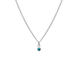 Itsy Bitsy Turquoise Silver Necklace