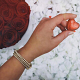 Yard of Love Gold Plated Bracelet