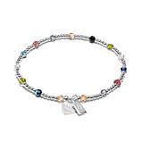 Personalised Winter Mirage Silver Bracelet
