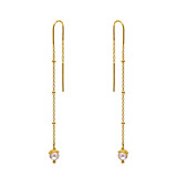 The Empress Pearl Set - Gold Necklace & Earrings