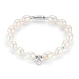 Devotion Pearl Personalised Silver Stack