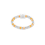 Serasi Neon Silver Ring - Choice of Colour
