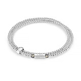 Phoebe Looped Personalised 925 Sterling Silver Valentinite Bracelet