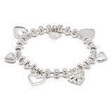 Passion Silver Charm Bracelet