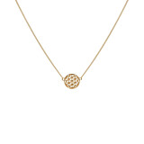 Outlet Flower of Life Gold Chain Necklace