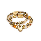 Mary Gold-Filled Crystal Ring Stack